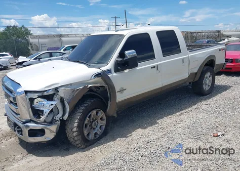 2015 Ford F-250 Lariat from USA, damaged, VIN 1FT7W2BT8FEC60822